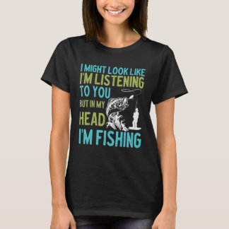 Sarkasmus-Angler-Zitate Bassangeln Spruch T-Shirt