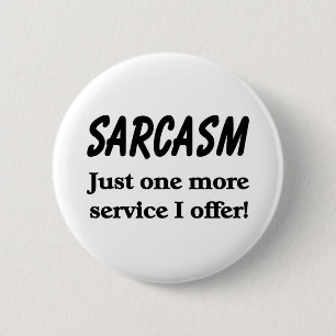 Sarkasmus Button