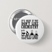 Sarkasmus-Chemie Button (Vorne & Hinten)