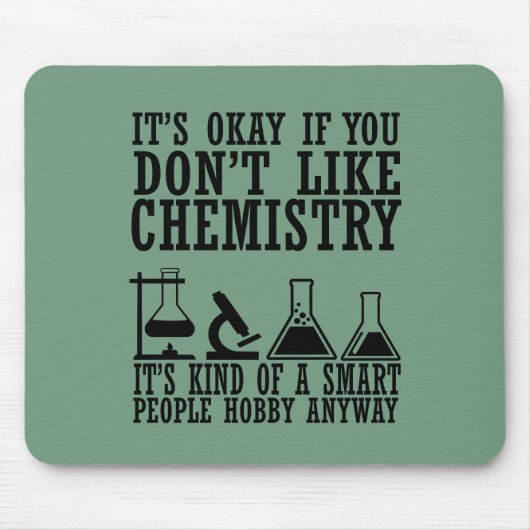 Sarkasmus-Chemie Mousepad (Vorne)