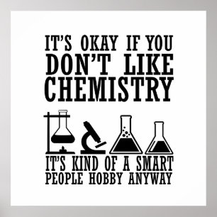 Sarkasmus-Chemie Poster