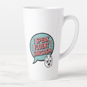Sarkasmus fließend sprechen milchtasse