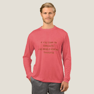 „Sarkasmus“-Herren Basic Tri-Blend-Shirt Tri-Blend Shirt