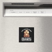 Sarkasmus Humor Murmeltier-Geschenk für Männer Fra Magnet (In Situ (Geschirrspüler))