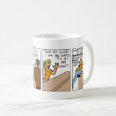 Sarkasmus ist immer die Antwort-Tasse Kaffeetasse (VorderseiteRechts)