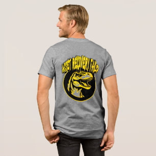 Sarkasmus Jurassic Dinosaur T-Rex T-Shirt Tri-Blend Shirt
