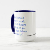 Sarkasmus-Kaffee-Tasse Tasse (Vorderseite Links)
