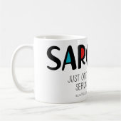 Sarkasmus Kaffeetasse (Links)