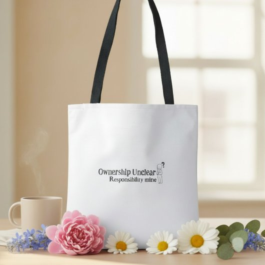 Sarkasmus lustiger witziger Humor Zitat Tasche
