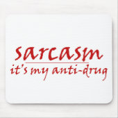 Sarkasmus Mousepad (Vorne)