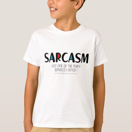 Sarkasmus T-Shirt (Vorderseite)