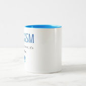 Sarkasmus Zweifarbige Tasse (Mittel)