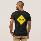 Sarkastikzeichen T-Shirt (Schwarz voll)