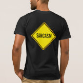 Sarkastikzeichen T-Shirt (Rückseite)