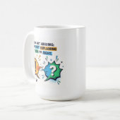 sarkastisch-humorvolle Quote-Tasse Kaffeetasse (Vorderseite Links)