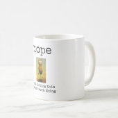 Sarkastisch, Lustig, Arbeit, Kaffeetasse (VorderseiteRechts)
