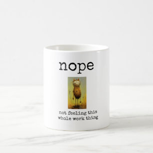 Sarkastisch, Lustig, Arbeit, Kaffeetasse