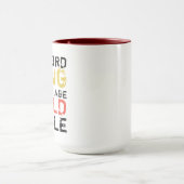 sarkastisch lustig ist es seltsam, im gleichen Alt Tasse (Zentrum)