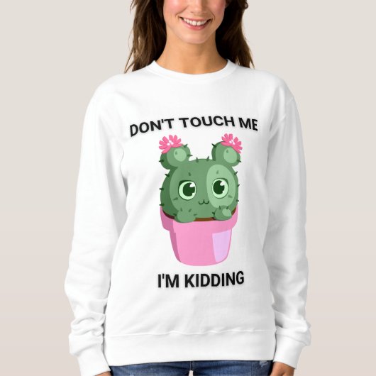 sarkastisch-lustig-niedliche coole Liebe Trendsett Sweatshirt (Vorderseite)