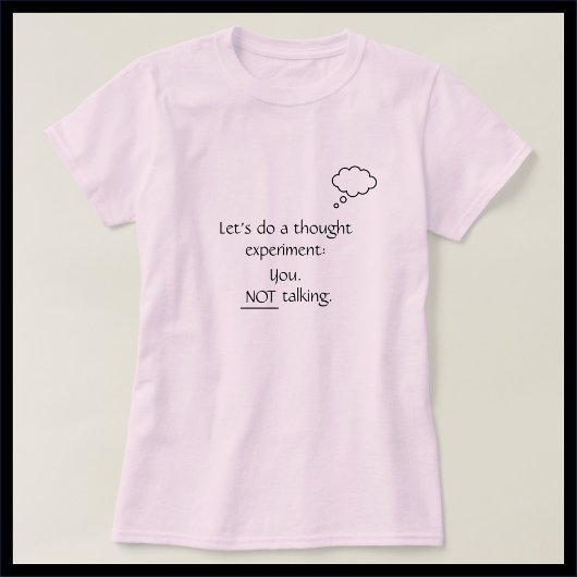 sarkastisch, ohne T - Shirt