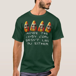 Sarkastische Candycorn-Gruppe von Halloween-Outcas T-Shirt