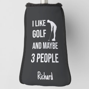 Sarkastische Golfer-Geschenke Lustig Für Ihn Männe Golf Headcover
