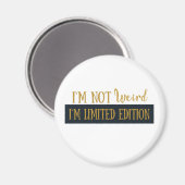 Sarkastische Introvertierte Zitate Magnet (Vorderseite/Rückseite)