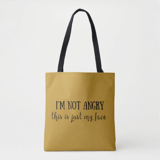 Sarkastische Introvertierte Zitate Tasche (Vorderseite)