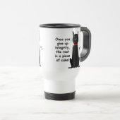 Sarkastische lustige Reise-Tassen-Integrität Reisebecher (VorderseiteRechts)