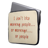 Sarkastische lustige Sprüche und Zitat-salziger Laptopschutzhülle (Vorderseite Links)