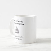 Sarkastische Tasse - die nationale (Vorderseite Links)