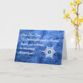 Sarkastische Weihnachtskarte Karte (Gelbe Blume)