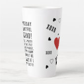 Sarkastische Weihnachtswünsche für die Freundin Milchtasse (Vorderseite)