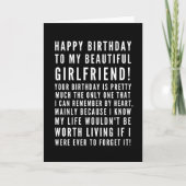 Sarkastische Weihnachtswünsche für eine Freundin Karte (Vorderseite)