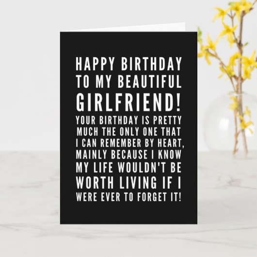 Sarkastische Weihnachtswünsche für eine Freundin Karte (Gelbe Blume)