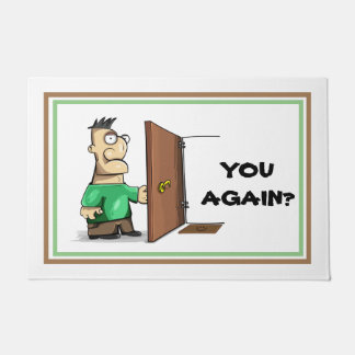 Sarkastische Willkommensmatte Fußmatte