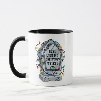 Sarkastischer Anti-Weihnachtsbecher, dunkles Humor Tasse