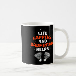 Sarkastischer Badminton-Spieler Spiel Match Humor Kaffeetasse