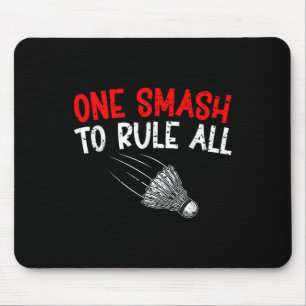 Sarkastischer Badminton-Spieler Spiel Match Humor Mousepad