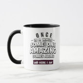 Sarkastischer Becher, Lustiger Kaffeebecher Tasse (Links)
