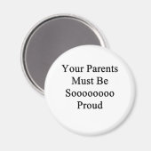 sarkastischer Beleidigungswitz Magnet (Vorderseite/Rückseite)