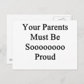 sarkastischer Beleidigungswitz Postkarte (Vorne/Hinten)