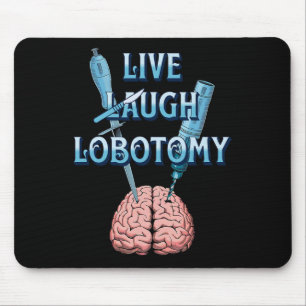 Sarkastischer dunkler Humor gothischer Live-Stream Mousepad