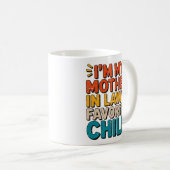 Sarkastischer Familienhumor Mutter Schwiegermutter Kaffeetasse (VorderseiteRechts)