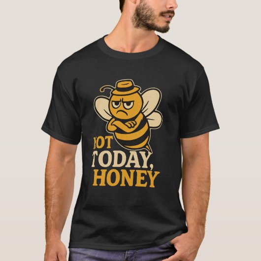 Sarkastischer Imkerhumor T-Shirt (Vorderseite)