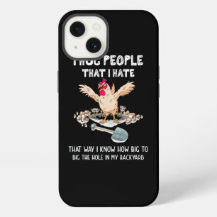 Sarkastischer Introvertierter Verrückter Huhn Ich iPhone 13 Hülle