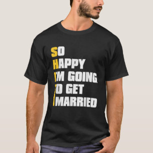 Sarkastischer Junggesellenabschied Stag Trauzeugen T-Shirt