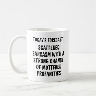 Sarkastischer Kaffeebecher: Ein humorvoller täglic Kaffeetasse