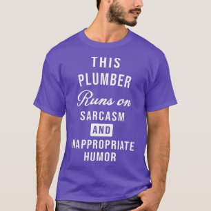Sarkastischer Klempner Klempnermeister Tech Lustig T-Shirt