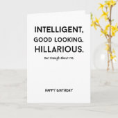 Sarkastischer lustiger Gruß Faltenkarte Karte (Gelbe Blume)